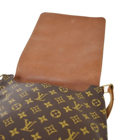 LOUIS VUITTON Musette Shoulder Bag Monogram Leather Brown France M51256 84MZ297 - Picture 11 of 15